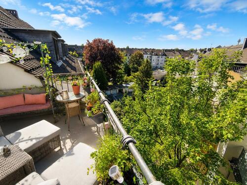 Foto - Düsseldorf-Bilk: hell, 2 Zimmer, Dachbalkon - von privat