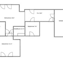 Helle 3-Zimmer-Dachgeschosswohnung ca. 90 m² Sofort verfügbar - Osterholz-Scharmbeck