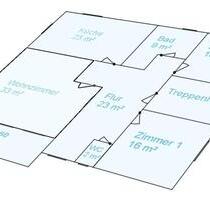 3,5-Zimmer-Erdgeschosswohnung in Unterthingau