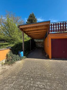 Foto - Carport Unterstand in Ettlingen für Wohnmobil Wohnwagen überdacht