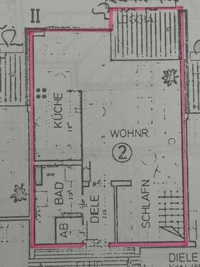 Foto - 1 Zimmerwohnung - 530,00&nbsp;EUR Kaltmiete, ca.&nbsp; 45,00&nbsp;m&sup2;