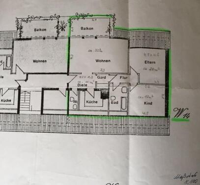 Foto - 3-Raum-Wohnung in Uerdingen zu vermieten ab 1.5.2026