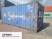 Foto - 20 Fuß Lagercontainer, gebraucht Seecontainer, Container, Baucontainer, Materialcontainer