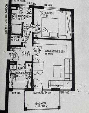 Foto - 2 Zimmer Wohnung mit Balkon und TG-Stellplatz