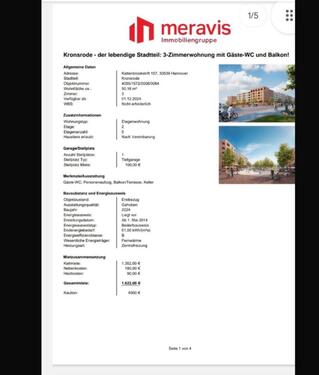 Foto - 3 Zimmer Etagenwohnung zur Miete in Hannover