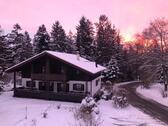 Foto - Winterurlaub in Bayern - Ferienhaus mit Sauna und Kaminofen