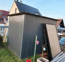 Gartenhaus mit Stahlkonstruktion – leicht demontierbar - Althengstett