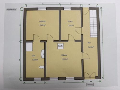 Foto - 2 Zimmer Erdgeschoßwohnung zur Miete in Barth