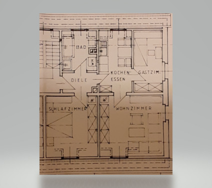 Foto - Helle 3-Zimmer-Dachgeschosswohnung
