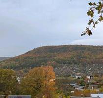 Garten mit bestem Ausblick über Freital