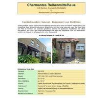 Einfamilienhaus, Reihenhaus, Haus mit Garten Garage u. Stellplatz - Remscheid Lüttringhausen