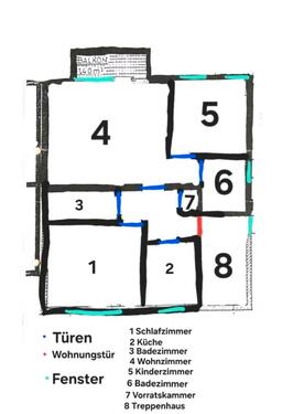 Foto - 3 Zimmer Etagenwohnung in Köln