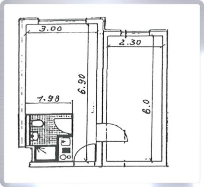 Foto - 2 Zimmer Etagenwohnung in Mittweida