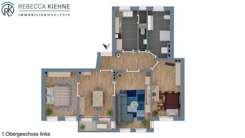 Foto - 1 Zimmer Etagenwohnung zur Miete in Halle (Saale)