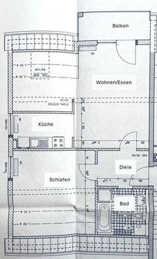 Foto - 2-Zimmer Dachgeschoss Wohnung in Freystadt