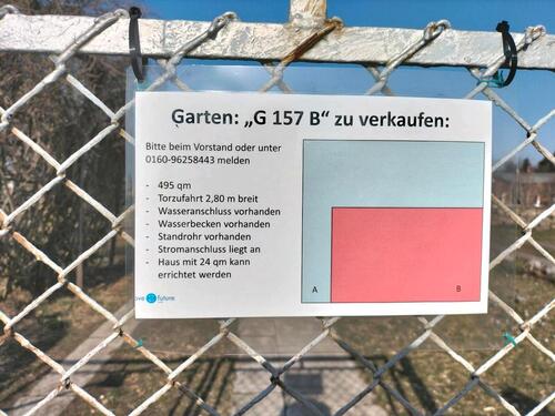 Foto - Garten Pachtgarten Grundstück in der Hellersiedlung