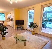 möblierte, helle 64qm, 1SZ, K,B, 15qm Süd-Terrasse, gr. Wohnküche - Detmold Hiddesen