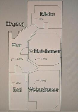 Foto - Wohnung Zur Untermiete - 850,00&nbsp;EUR Kaltmiete, ca.&nbsp; 60,00&nbsp;m&sup2;