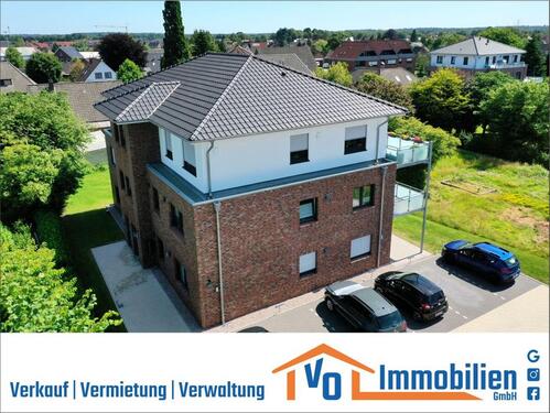 Foto - KfW40: Energiesparende Erdgeschosswohnung mit EBK & Südwestterrasse in zentraler Lage von Wiesmoor