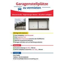 2 Garagenstellplätze in Regensburg zu vermieten