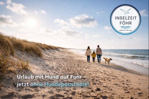 Foto - Urlaub mit Hund auf Föhr – jetzt ohne Hundepauschale!