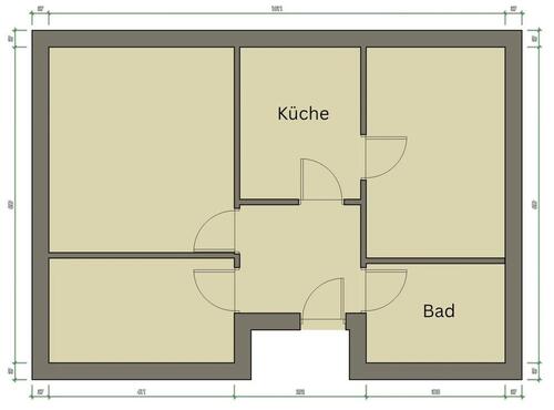 Foto - Kernsanierte Wohnung in 7-Parteienhaus – Erstbezug nach Sanierung