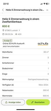 Foto - Etagenwohnung in Germersheim