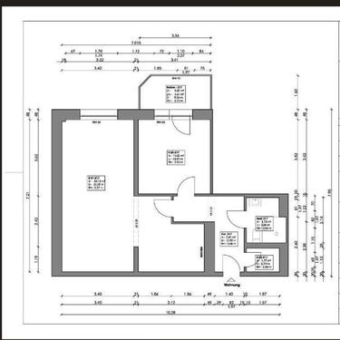 Foto - Altersgerechte 2-Raum-Wohnung (Ü60) mit Balkon in Halle