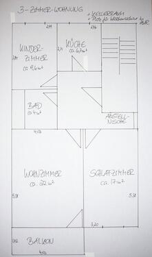 Foto - 3-Zimmer-Wohnung Stelingen-Garbsen ab 1.12.25