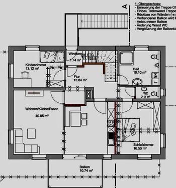 Foto - 3.5 Zimmer Etagenwohnung zur Miete in Schnaitsee