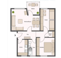 Helle 3-Zi.-Wonung in Alt-Osterholz zum 1.12.2025 zu vermieten - Bremen