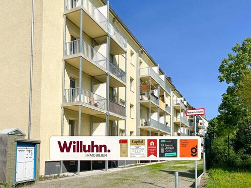 Foto - 2-Raum-Wohnung mit Balkon, Tageslichtbad mit Dusche