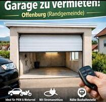 Garage ab sofort zu vermieten – Offenburg (Randgemeinde)
