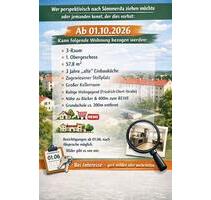 3-Raum-Wohnung in Sömmerda ab 01.10.2026 zu vermieten