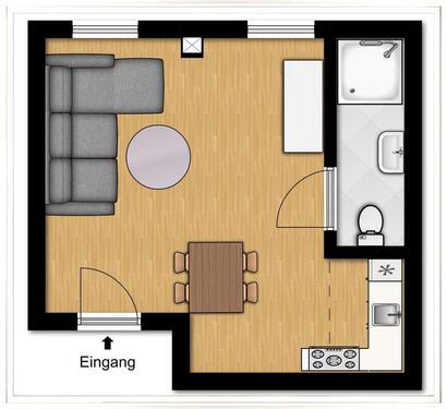 Foto - Etagenwohnung in Oranienburg zur Miete