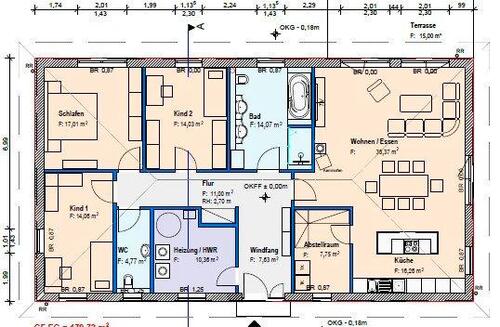 Foto - Einfamilienhaus - 1.700,00&nbsp;EUR Kaltmiete, ca.&nbsp; 153,00&nbsp;m&sup2;