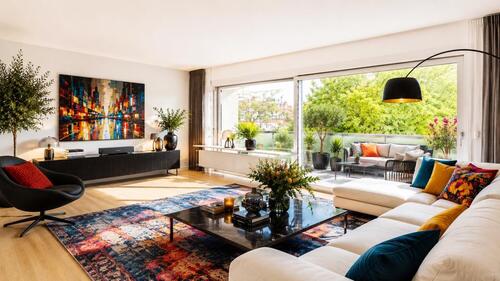Foto - 4-Zimmer-Wohnung mit Balkon & außergewöhnlicher Raumstruktur