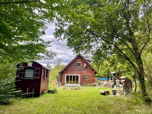 Foto - Herbstferien frei!! Biete gemütliches Ferienhaus direkt am Wald