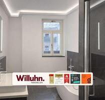 Stilvolle 2-Raum-Wohnung im denkmalgeschützten Altbau | kernsaniert | Balkon | Fußbodenheizung - Leipzig Nordwest