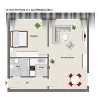 Moderne 2-Raum-Wohnung - 465,00&nbsp;EUR Kaltmiete, ca.&nbsp; 58,00&nbsp;m&sup2; in Sonnewalde (PLZ: 03249)