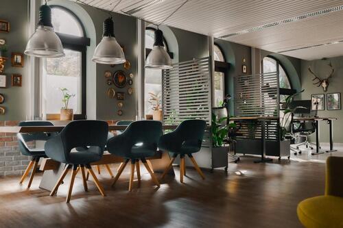 Foto - Büroraum Büro Shared office Coworking Schreibtisch
