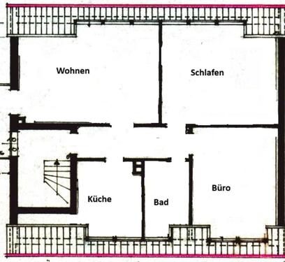 Foto - ruhige 3-Zimmer Wohnung - 550,00&nbsp;EUR Kaltmiete, ca.&nbsp; 70,00&nbsp;m&sup2;