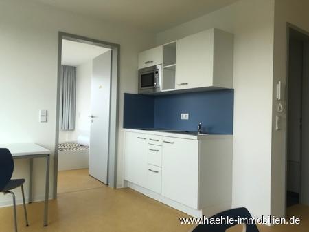 Foto - Super Blick - 7.OG - Möbl. 2 Zi. Apartment für Studenten, Doktoranden und Auszubildende - frei 01.03.2026