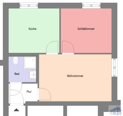 Foto - 2 Zimmer Etagenwohnung zur Miete in Zittau