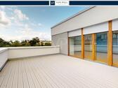 Foto - Erstbezug - moderne barrierefreie 3-Zimmer-Penthouse-Wohnung mit großer SüdOst Dachterrasse