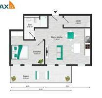 2 ZKB-WHG mit Balkon und Traumküche in Twistringen