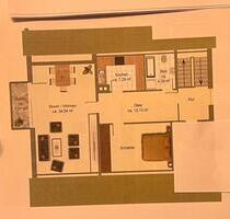 79 m² Dachgeschoss • 2 Zimmer • Komplett renoviert • - Weidenthal