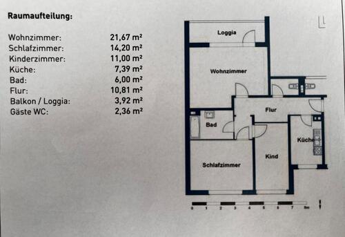 Foto - 3 Zimmer Etagenwohnung zum Kaufen in Wolfsburg