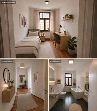 Foto - Zentraler Altbau mit Balkon, EBK und viel Platz