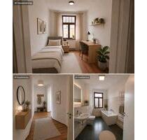 Zentraler Altbau mit Balkon, EBK und viel Platz - Leipzig Südost
